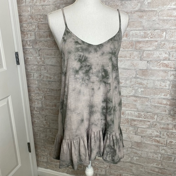 American Eagle Outfitters Other - American Eagle gray print dress tie-dye coverup size S